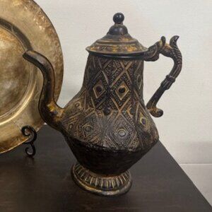 Decorative Metal Teapot
